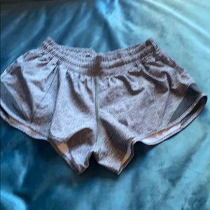 LULULEMON, Grey Running Shorts Sz 6